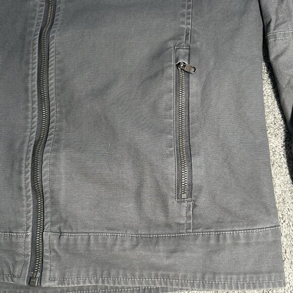 Kuhl Double Kross Jacket Mens M Medium Gray Lightweight Hiking Canvas Faded - Picture 2 of 16